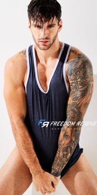 Men's premium designer, briefs trunks, jocks, tanks, swimwear and athletic collection  Freedom Reigns S/S 2017 www.freedom-reigns.com