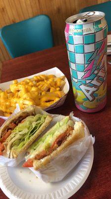 BLT with Cheese fries