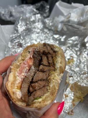 Famous Steak sandwich