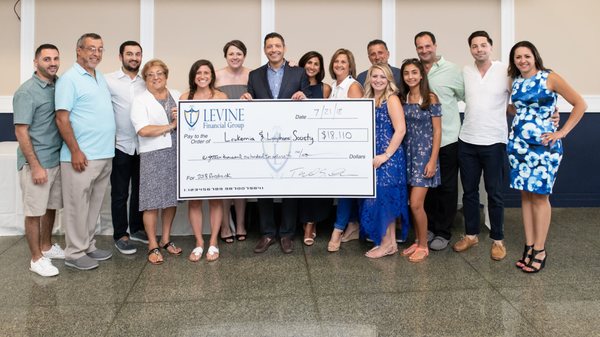 From the 4th Annual Day at the Races @ Monmouth Park, July 2018- We raised over $20k for the Leukemia & Lymphoma Society!