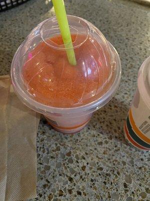 Blood Orange Slushie