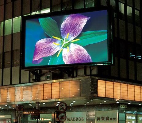 Full color LED sign