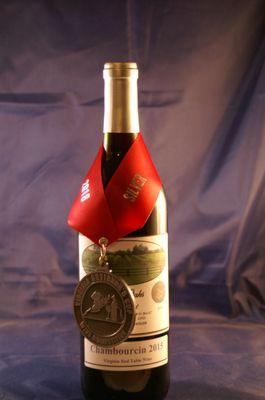 Chambourcin 2015 - 2018 Silver Medal Winner