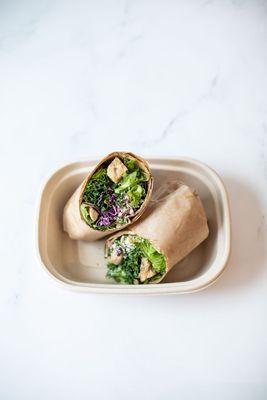 Cashew Caesar Wrap