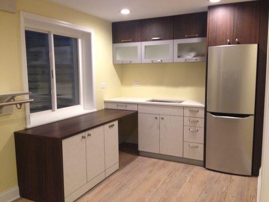 Custom kitchen cabinets and countertops