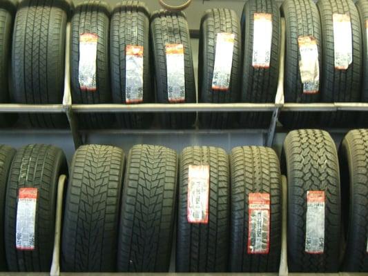 Tires only $15.00 any size!