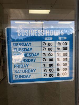 Business Hours