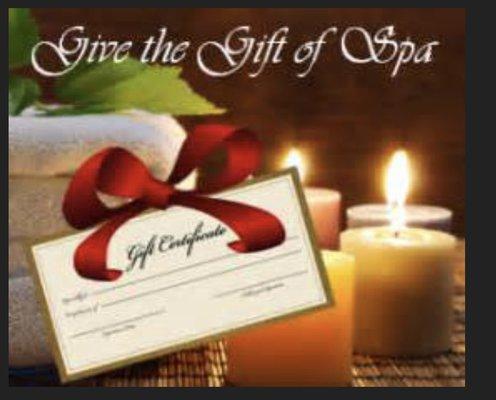 Gift Certificates Available