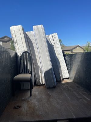 Mattress removal, Saint John's county. Realtor sold a house and called us for service