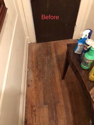 Deep cleaning of floors