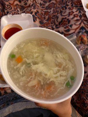 10. Egg Flower Soup