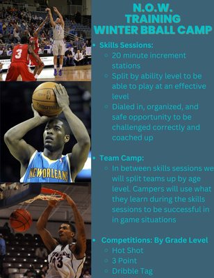 N.O.W Training winter basketball camp with former New Orleans Hornet Jerome Dyson