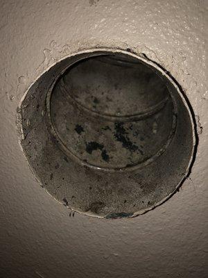 Dryer pipe cleaning / after cleaning