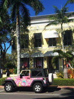 Store front feat. the Lilly Jeep!