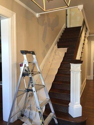 Beautiful full home interior paint project in Oakland.