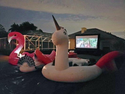 Our Inflatable Drive In Movie Theatre