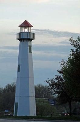 Cool lighthouse. Good symbol for Michigan.