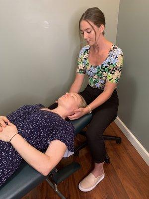 chiropractic care with Dr. Abbey, DC, LMT