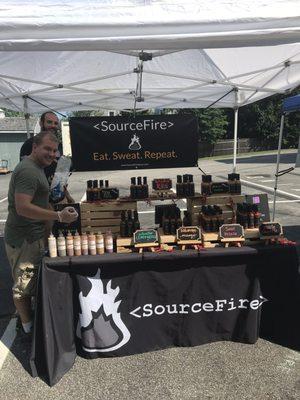 Friendly guys producing a variety of hot sauces from locally grown produce!