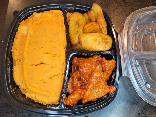 Asaro (Yam Porridge) Meal