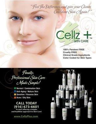 "Finally, Professional Skin Care Made Simple!"  Available at Style Lounge Salon in Folsom, CA. and Skin Care By Angie in Lincoln, CA.