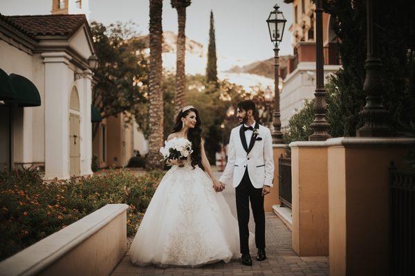 Hilton Lake Las Vegas wedding