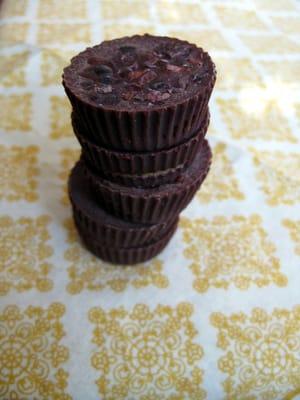 cashew caramel peanut butter cups