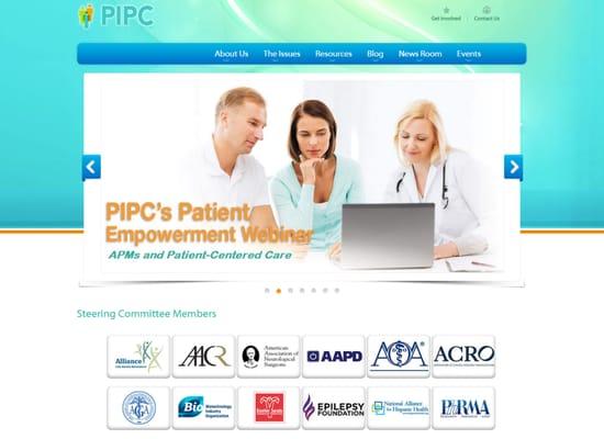 PIPC Patients Web Design