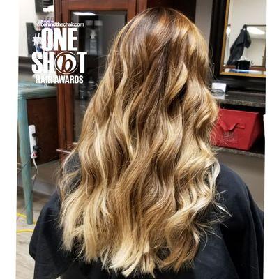 Balayage color correction