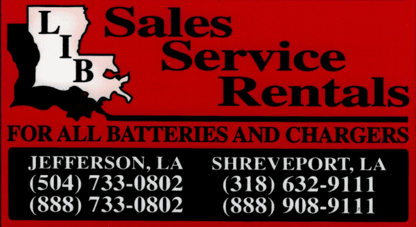 Louisiana Industrial Batteries & Chargers