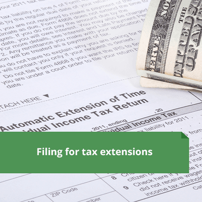 Let tax professionals help you manage filing for tax extensions and any other challenging tax situations.