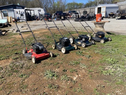 Push mowers $60 each