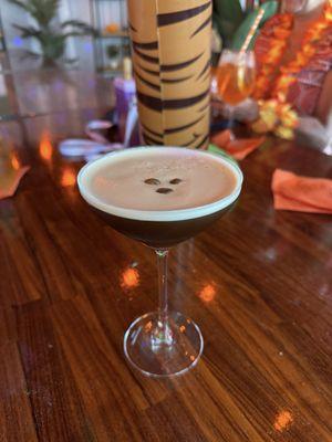 Hazelnut espresso martini