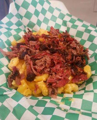 Brisket Loaded Mac and Cheese