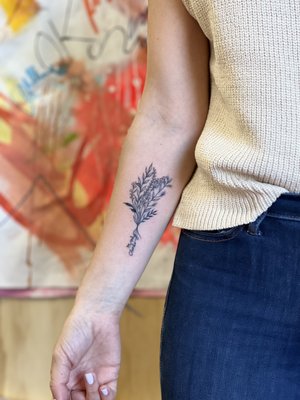 Forearm floral