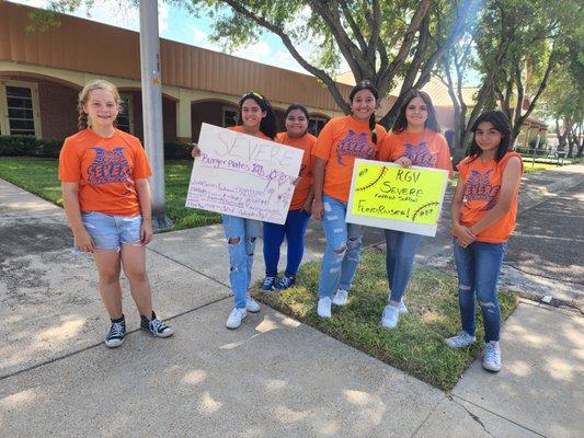 We stay active in our community, softball fundraisers, girl scout meetings, Mission Service Project, just to name a few activities...