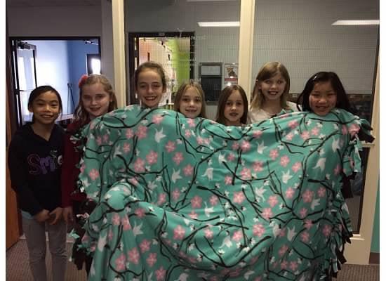 3rd/4th grade girls service project for Ronald McDonald House