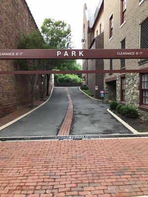 Access to upper and lower garages.