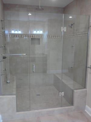 Have an unusually sized shower space? We can design a shower enclosure that will create a beautiful look in your bathroom.