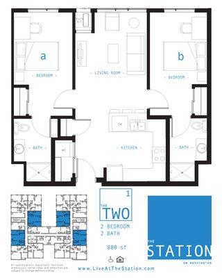 Two One Floorplan