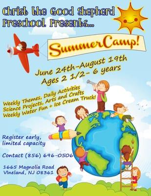 Summer camp enrolling now