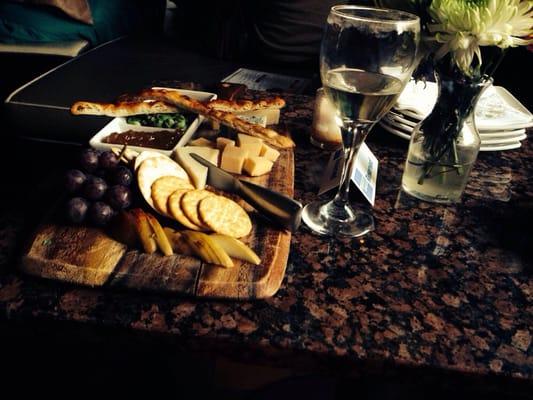 Chartered cheese plate