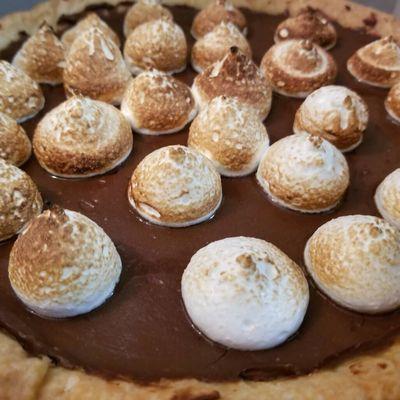 Made by the culinary class - s'mores pie