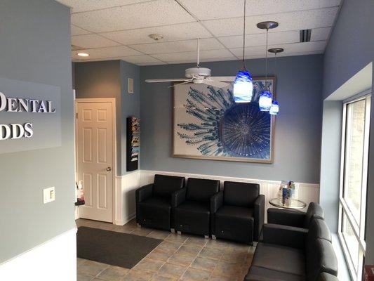 Reception Area at Garrity Square Dental