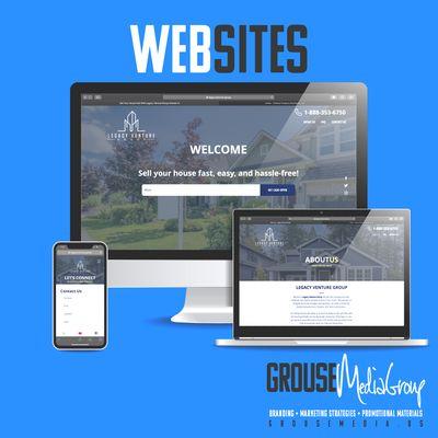 We build websites for all types of organizations