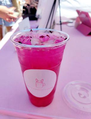 The Barbie: Dragonfruit & Mango.