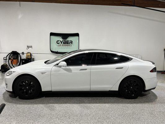 2013 Tesla Model S - Full Cermaic Tint