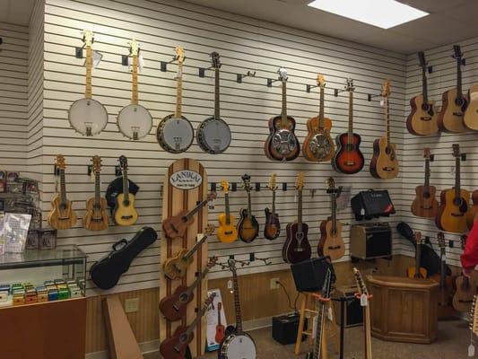 Folk instruments for a wide variety of budgets.