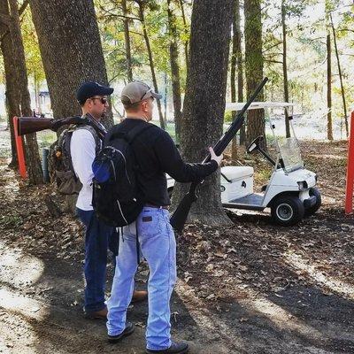 Members of my shooting group @ 2018 IPSB Sporting Clay Event