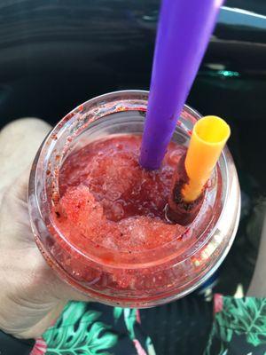 Diablito (chamoy, tamarindo, y limón)